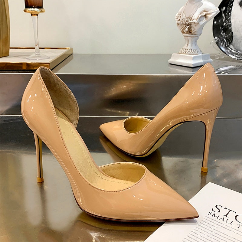 Ines - Spitze High Heels