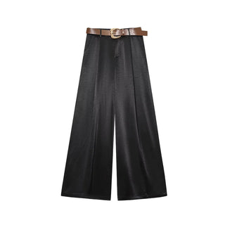 Selma - Weite Hose im Leoprint