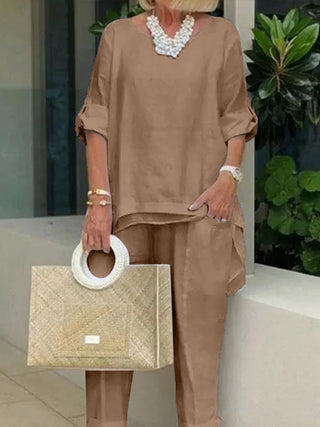 Diana - Baumwollset mit weiter Hose