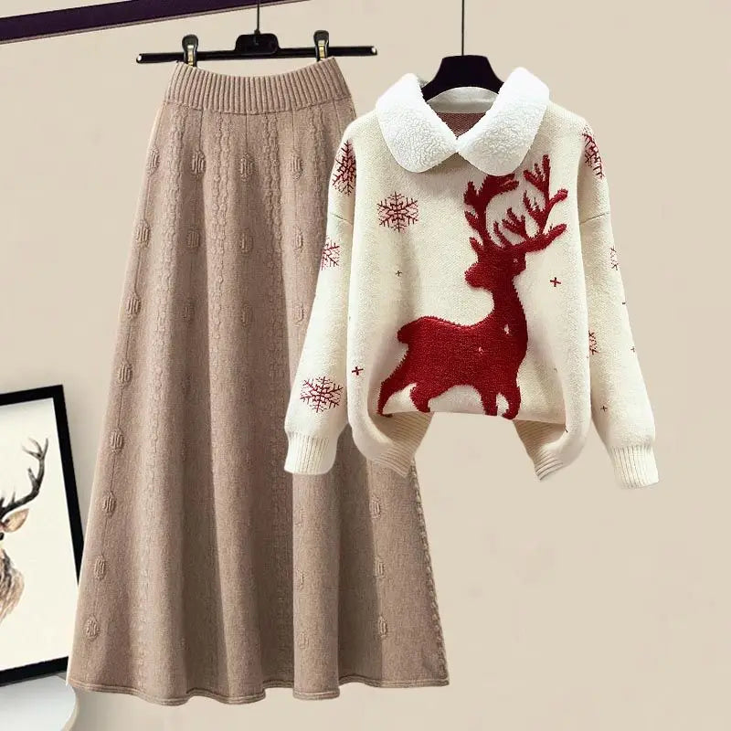 Amalia - Set mit Winterprint