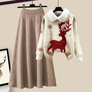 Amalia - Set mit Winterprint