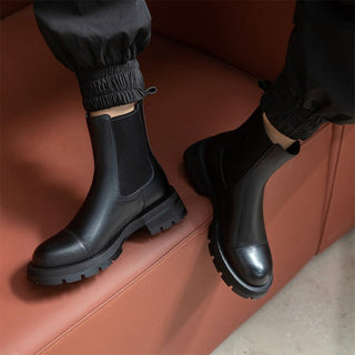 Tanja - Lederstiefeletten