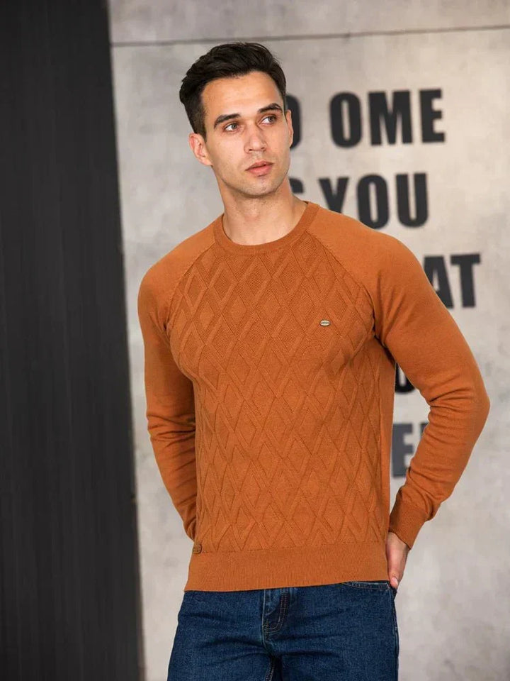 Werner - Pullover mit Rautenmuster