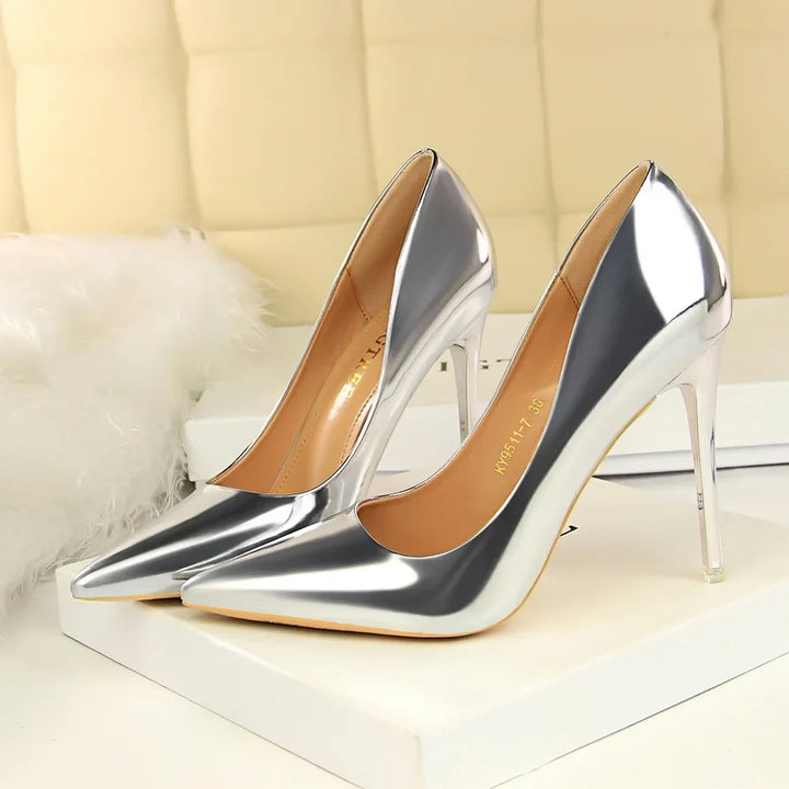 Natalie - Glitzer-Pumps