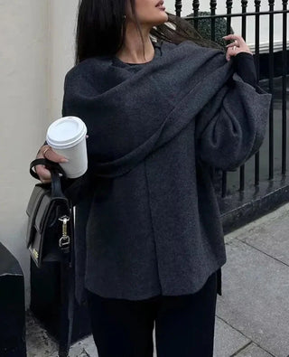 Alma - Jacke mit bezogenen Knöpfen