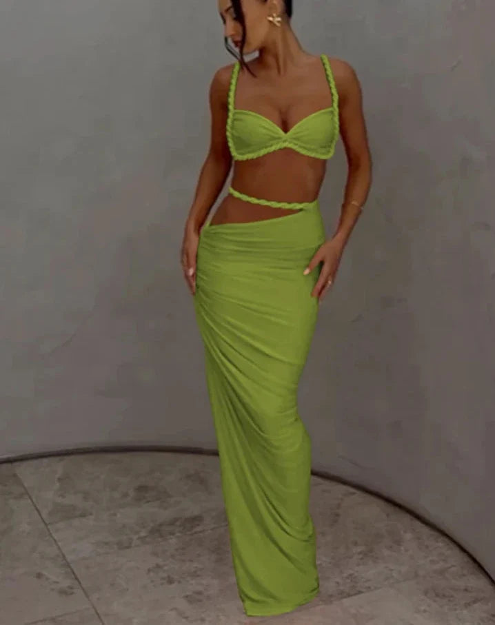Anna - Figurbetontes Set mit Hose