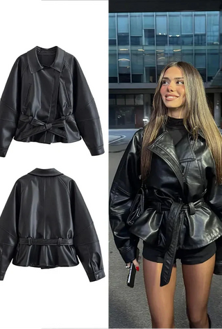 Svenja - Kunstlederjacke
