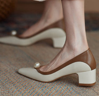 Hertha - Slipper mit Absatz