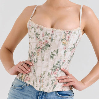 Ute - Corsage-Top mit Minirock