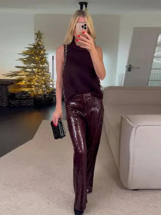 Elfriede - Paillettenhose