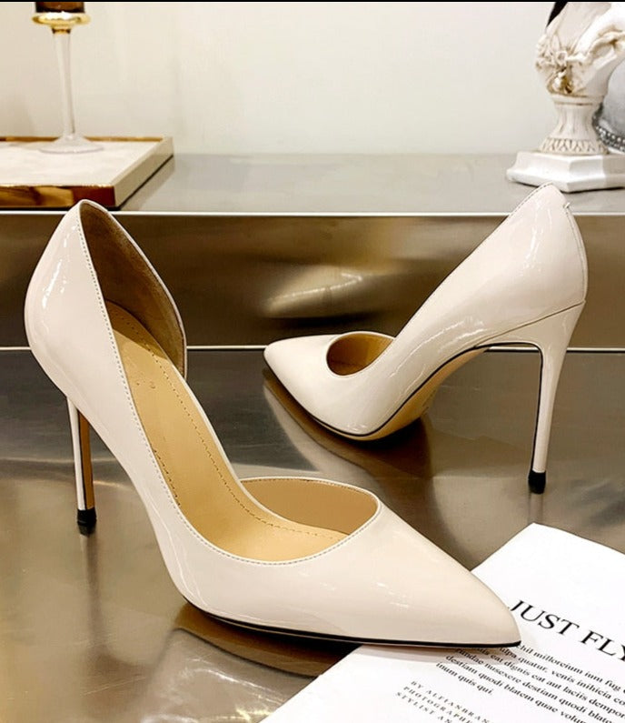 Ines - Spitze High Heels