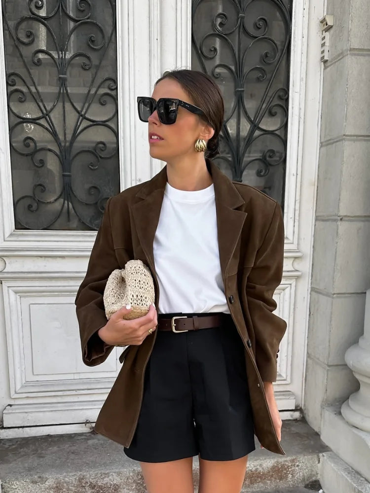 Charlotte - Wildlederjacke