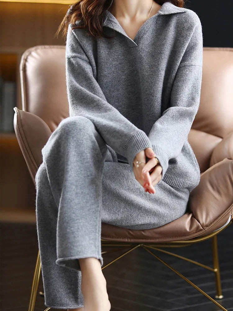 Mira - Strickset mit Hose