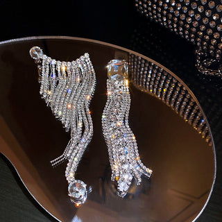 Ute - Strass-Ohrringe