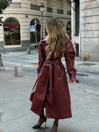 Viktoria - Ledermantel