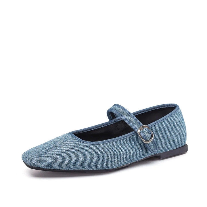 Marianne - Samt-Ballerinas
