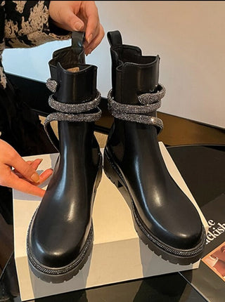 Birgit - Lederboots