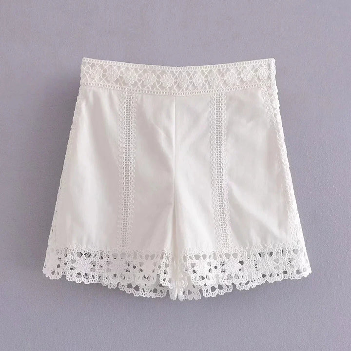 Viktoria - Baumwollset mit Spitze