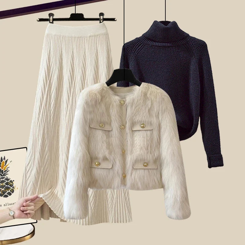 Aurelia - Dreiteiliges Strickset