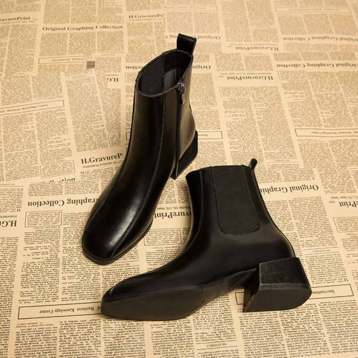 Paula - Lederstiefeletten