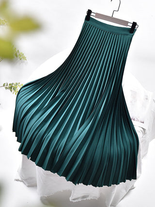Bettina - Satin-Midirock