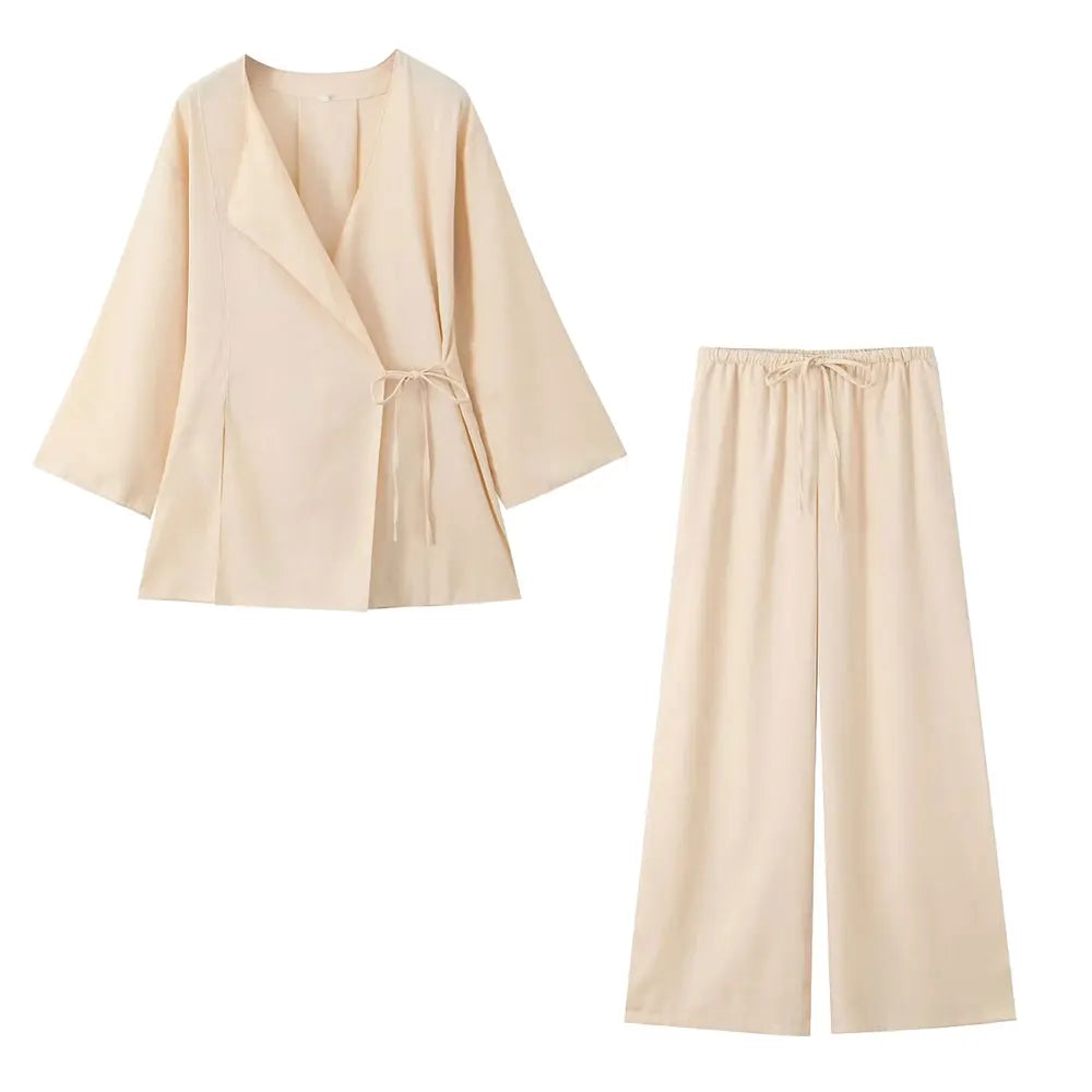 Luisa - Leinenset mit weiter Hose