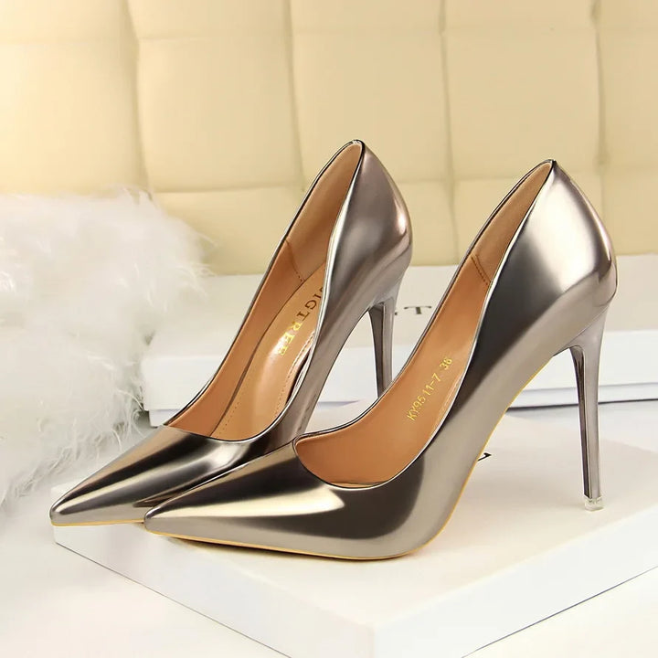 Natalie - Glitzer-Pumps