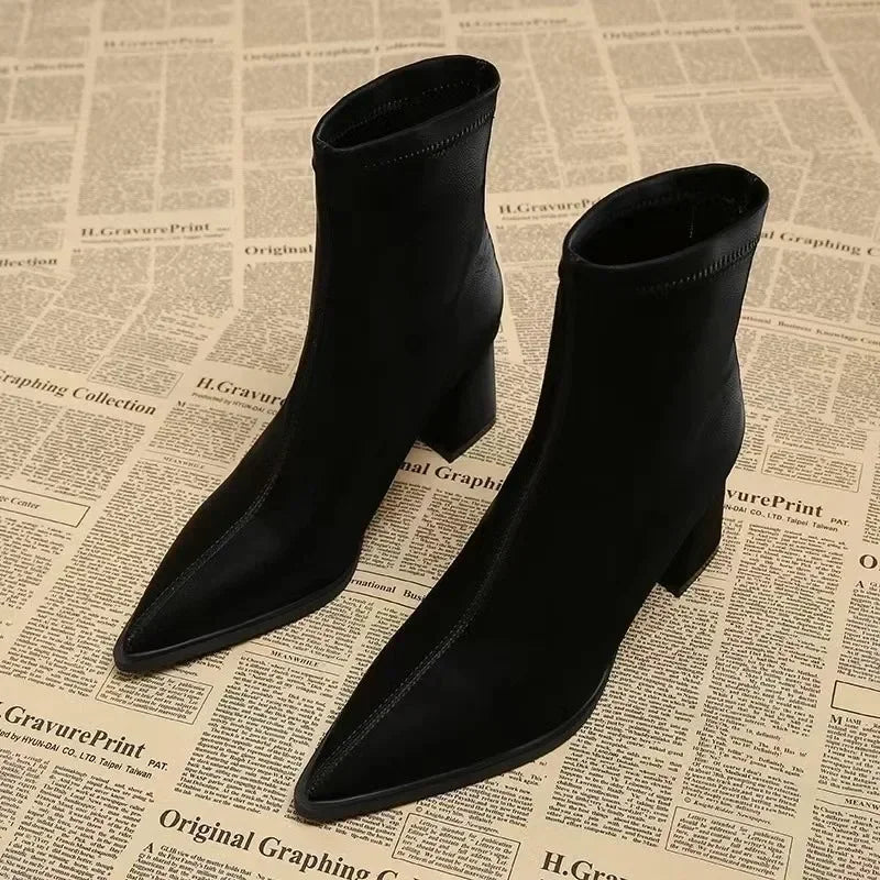 Elfriede - Spitze Stiefeletten