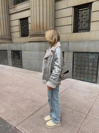 Sandy - Jacke mit Kunstfell