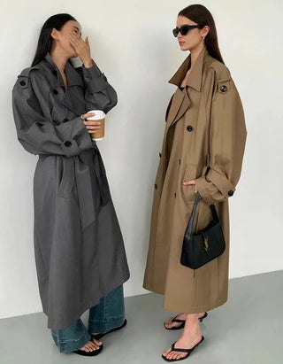 Malin - Zweireihiger Trenchcoat