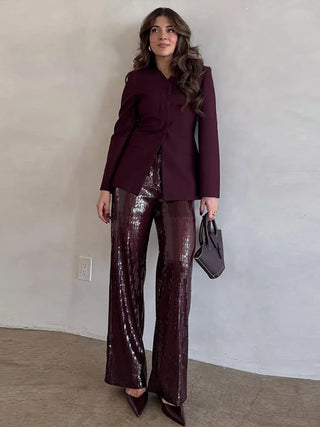 Elfriede - Paillettenhose