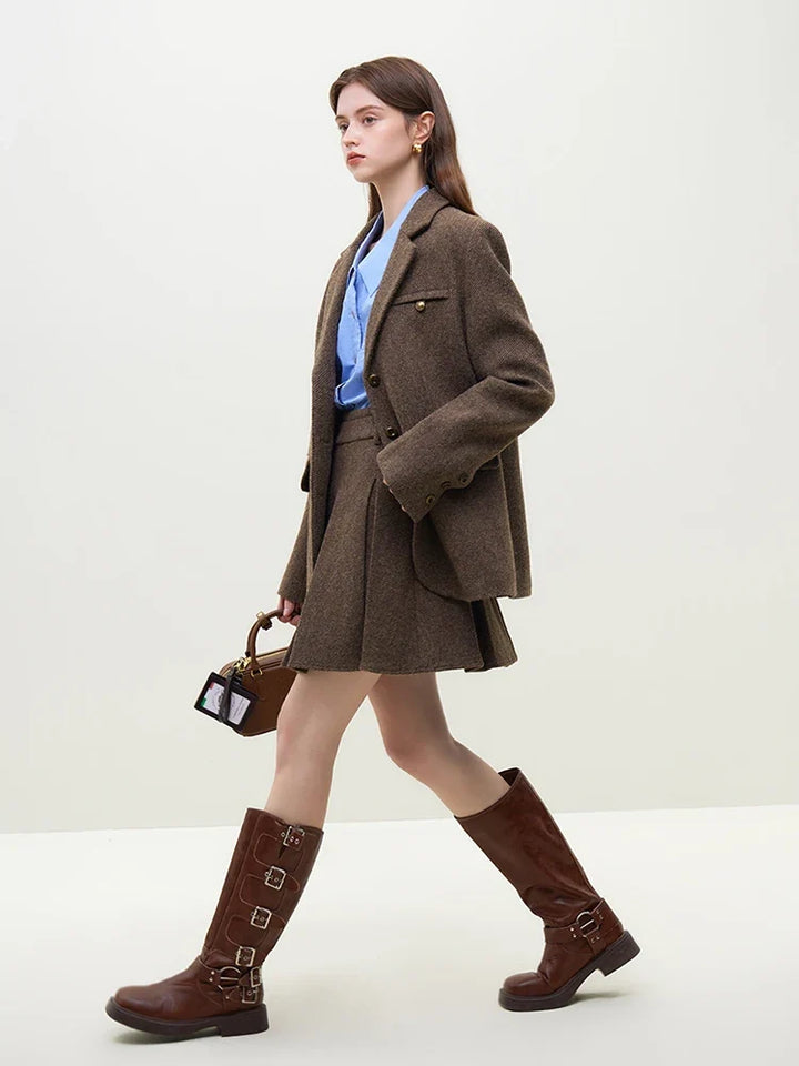 Svea - Woll-Set mit Rock
