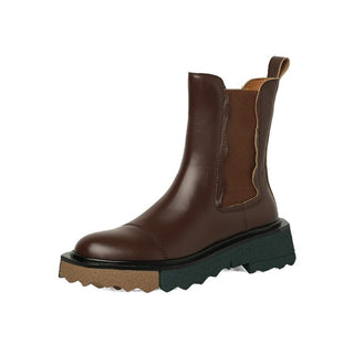 Tina - Wadenhohe Lederstiefel