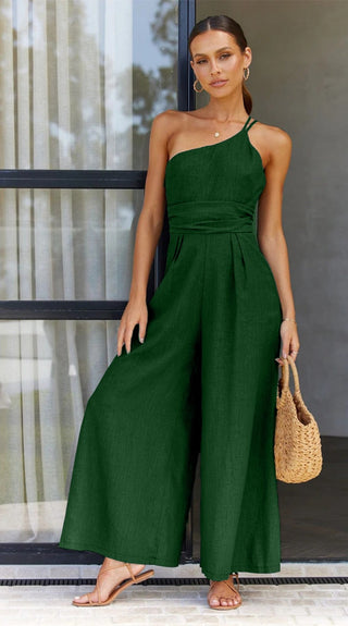 Thea - Leinen-Jumpsuit