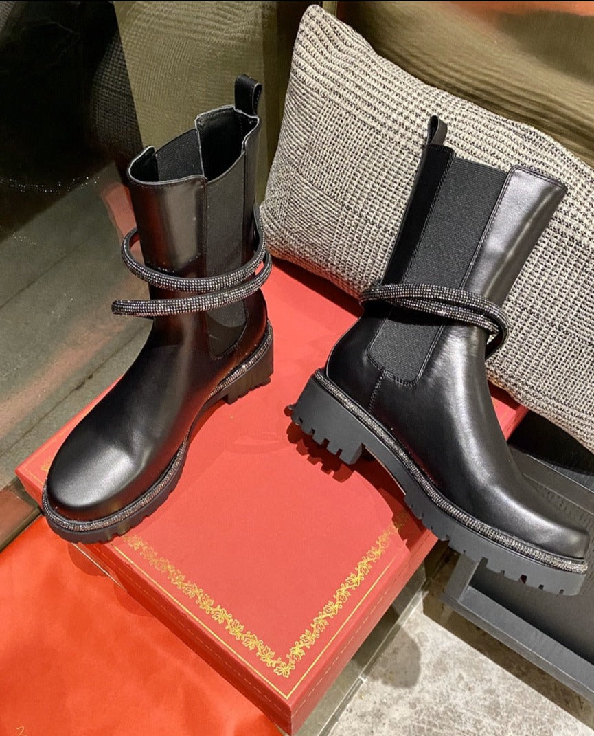 Birgit - Lederboots