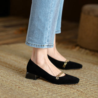 Lene - Lederslipper