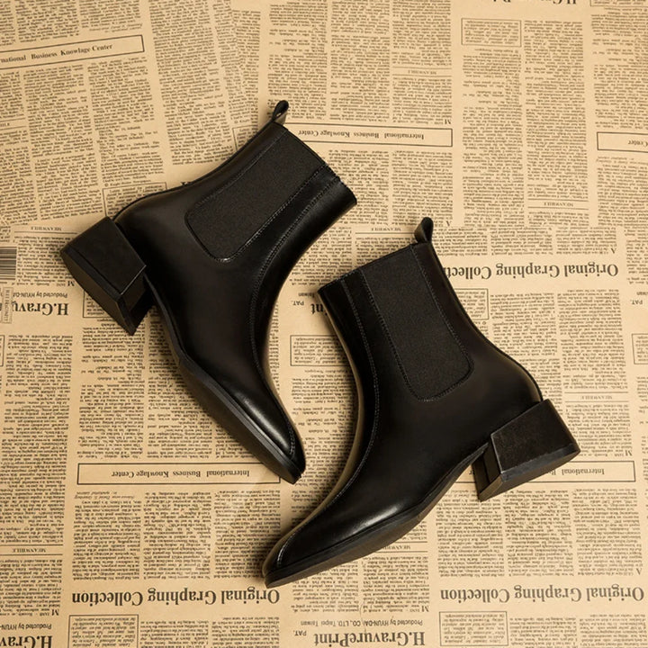 Paula - Lederstiefeletten