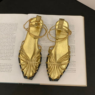 Sarah - Flache Sandalen