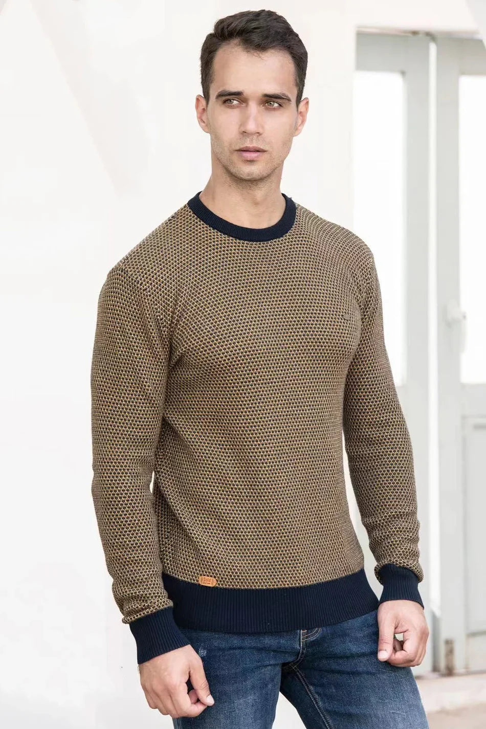 Kurt - Pullover mit Rautenmuster