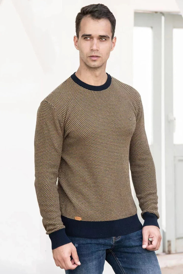Kurt - Pullover mit Rautenmuster