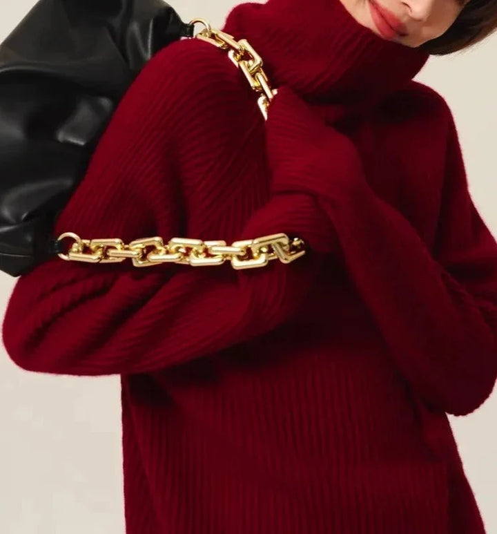 Hilde - Rollkragen-Pullover