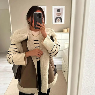 Emilia - Lammfelljacke
