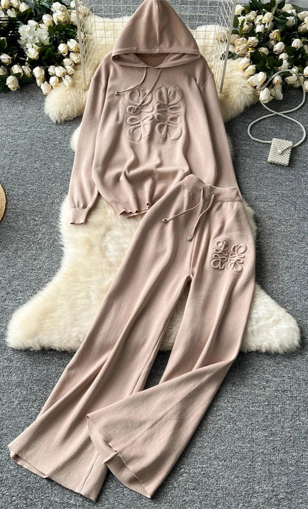 Lenja - Strickset mit weiter Hose