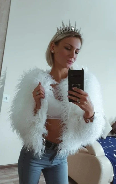 Simone - Kunstfelljacke