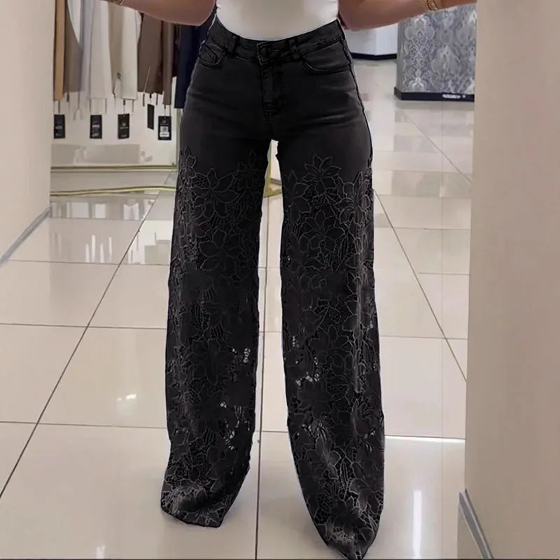 Gerda - Wide Leg Jeans