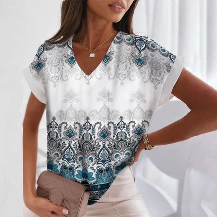 Brigitte - V-Ausschnitt-Shirt