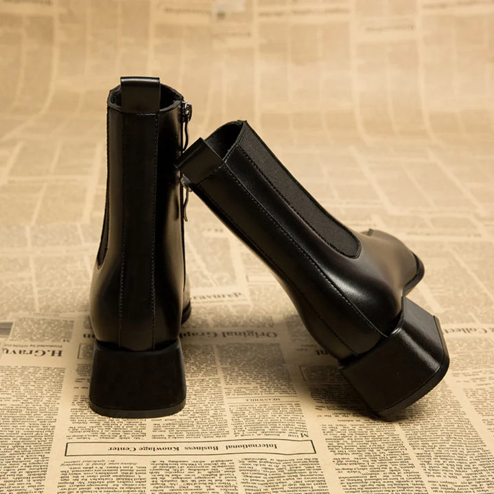 Paula - Lederstiefeletten