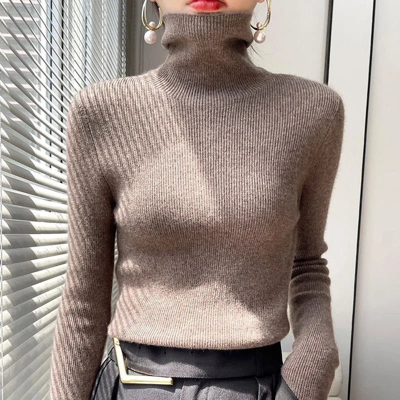 Nora - Rollkragen-Pullover