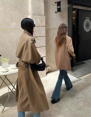 Malin - Zweireihiger Trenchcoat
