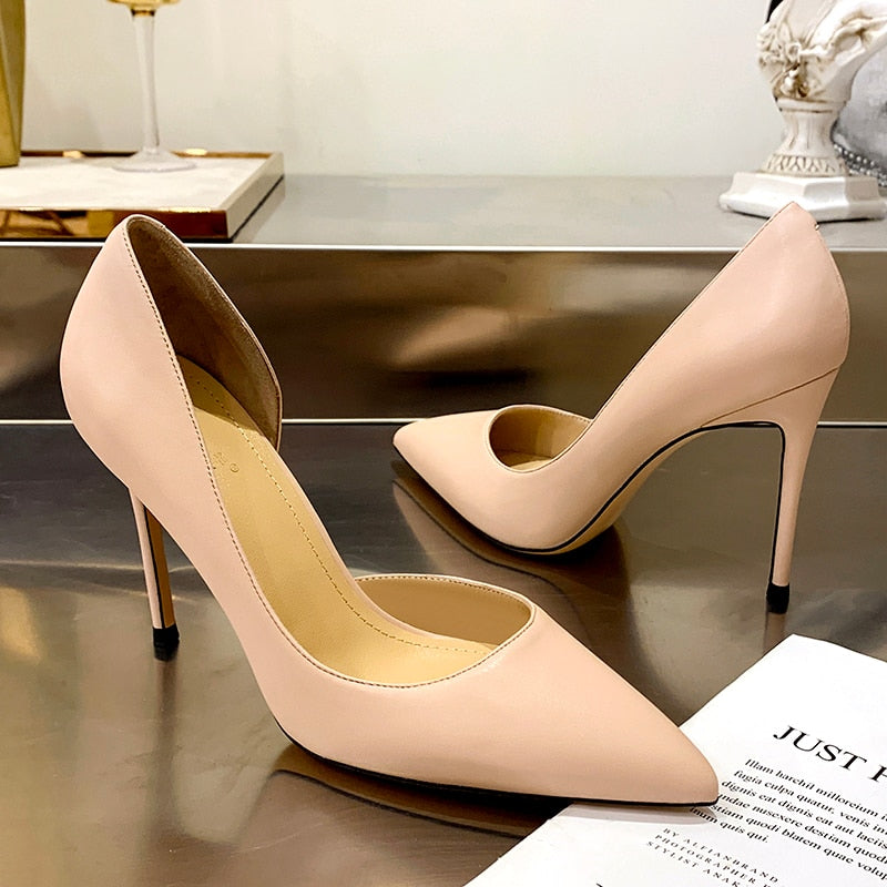 Ines - Spitze High Heels